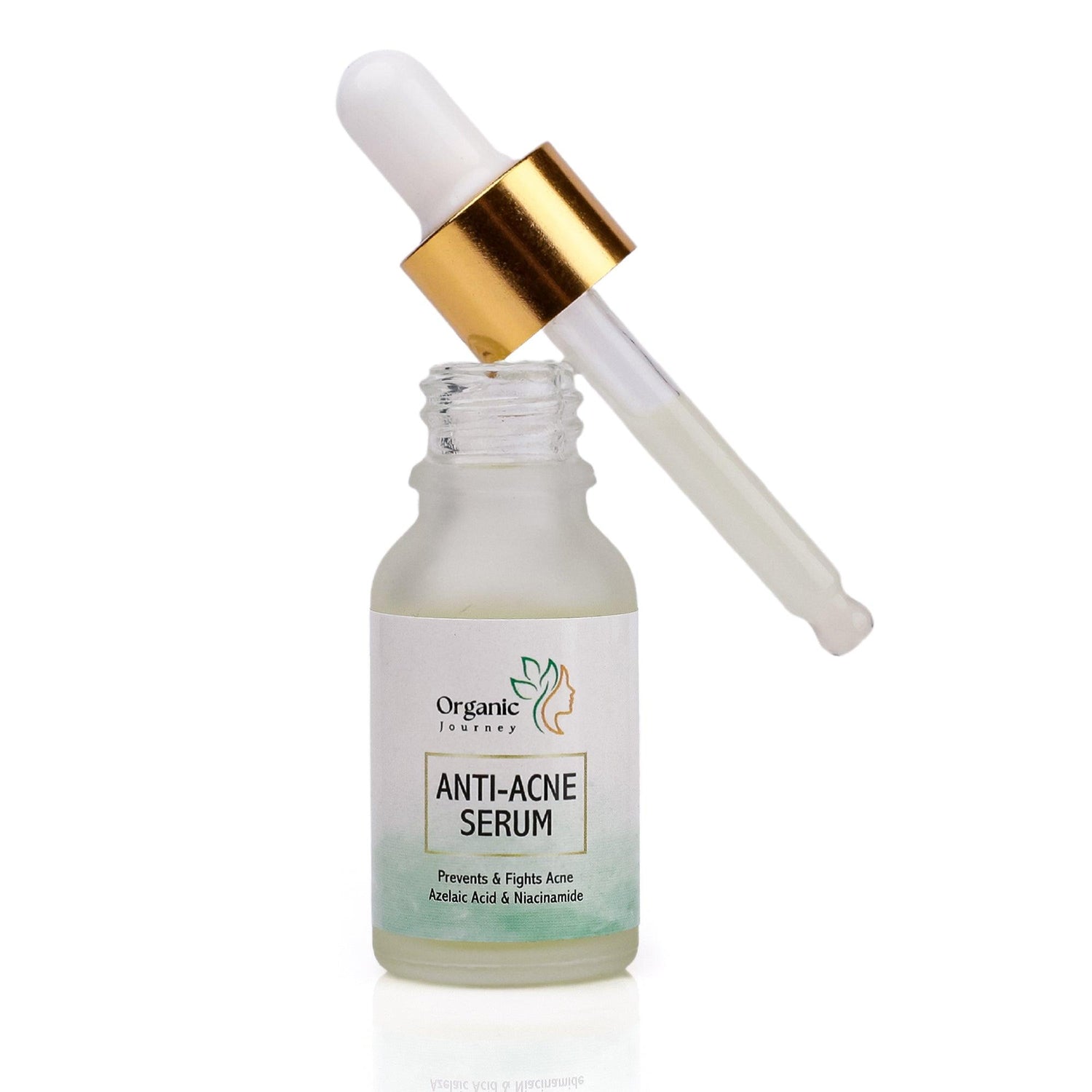 Anti – Acne Serum – Brightens Skin, Fades Acne, Lighten Acne Scars & Control Excess Oil Production - Organic Journey