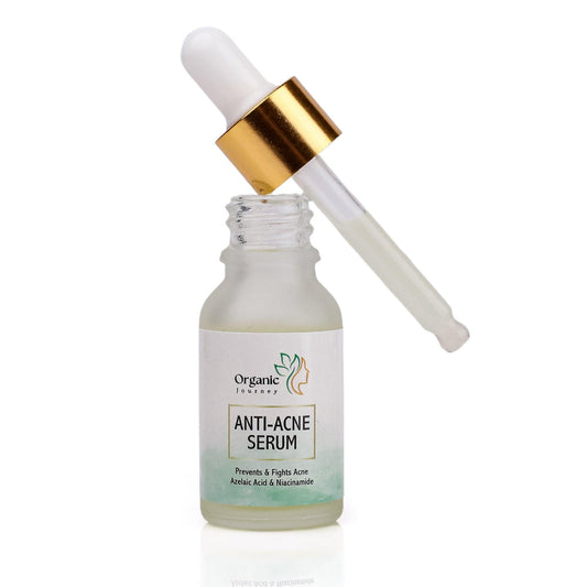 Anti – Acne Serum – Brightens Skin, Fades Acne, Lighten Acne Scars & Control Excess Oil Production - Organic Journey